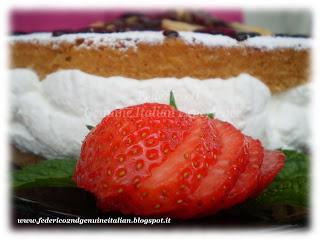 Torta di ricotta e pere alla nocciola e cioccolato