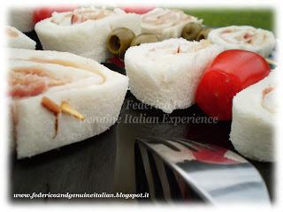 Spiedini stuzzicanti tricolore da aperitivo o buffet