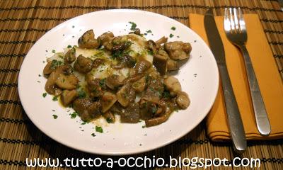 WHB #393 - Filetti di rombo ai funghi