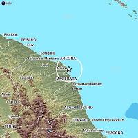 Scossa di terremoto di magnitudo 4.9 nelle Marche