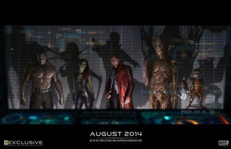 San Diego Comic Con: Ecco i Guardiani della Galassia Marvel Studios James Gunn Guardians of The Galaxy 