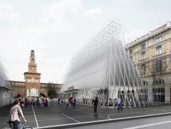 Infopoint EXPO 2015 Milano -  rendering