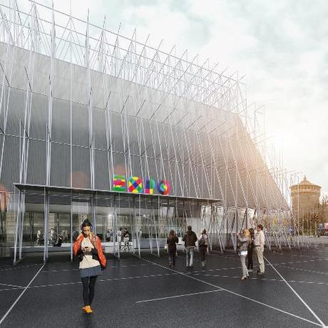 EXPO 2015 - Infopoint - rendering via beltrami