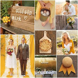 Wedding Color Trend: Giallo & Grigio