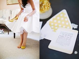 Wedding Color Trend: Giallo & Grigio