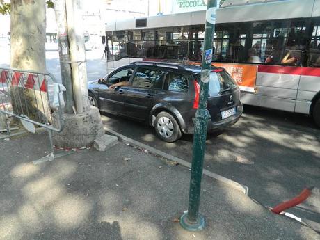 La Stazione Trastevere e quella sistemazione provvisoria per un incidente del... 2011. Gennaio 2011!