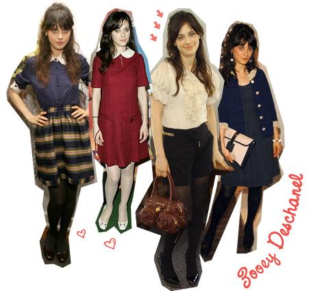 Zooey Deschanel - Vintage Fashion Icon