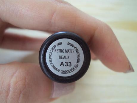 Review - Mac Heaux lipstick