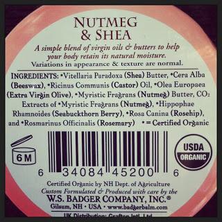 BADGER : Nutmeg & Shea Everyday Body Moisturizer