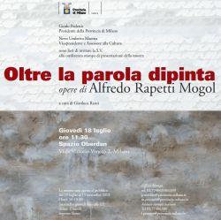 Spazio Oberdan Milano - mostra di Alfredo Rapetti Mogol Oltre la parola dipinta