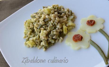 Insalata di orzo alla ligure