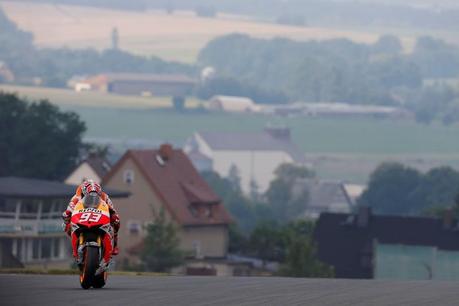 MotoGP: Sachsenring FP3 Marquez il migliore di tutte le sessioni