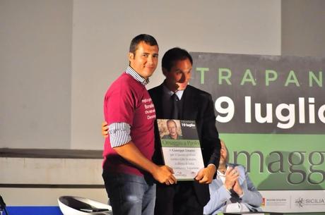 Trapani, commemorazione  di via D'Amelio: Alphaomega e Nova Civitas premiano Linares