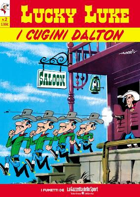 LUCKY LUKE TORNA IN EDICOLA CON LA GAZZETTA DELLO SPORT!