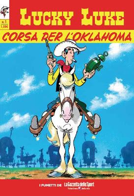 LUCKY LUKE TORNA IN EDICOLA CON LA GAZZETTA DELLO SPORT!