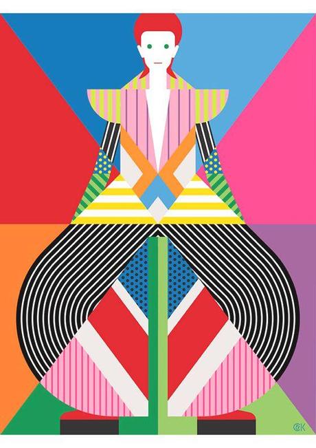 VIVACISSIMI COLORI E PATTERNS GEOMETRICI NEGLI ARTWORKS DI CRAIG E KARL