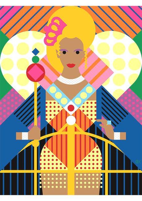 VIVACISSIMI COLORI E PATTERNS GEOMETRICI NEGLI ARTWORKS DI CRAIG E KARL