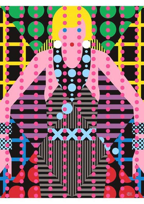 VIVACISSIMI COLORI E PATTERNS GEOMETRICI NEGLI ARTWORKS DI CRAIG E KARL