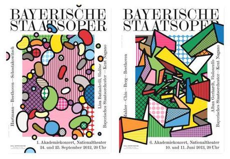 VIVACISSIMI COLORI E PATTERNS GEOMETRICI NEGLI ARTWORKS DI CRAIG E KARL