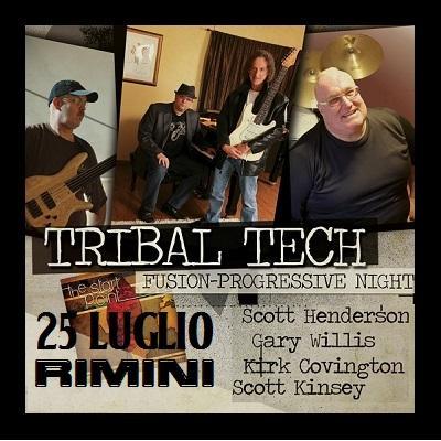 Tribal Tech by Scott Henderson, il 25 luglio 2013  al Rockisland Music Club Restaurant - Molo di Rimini.