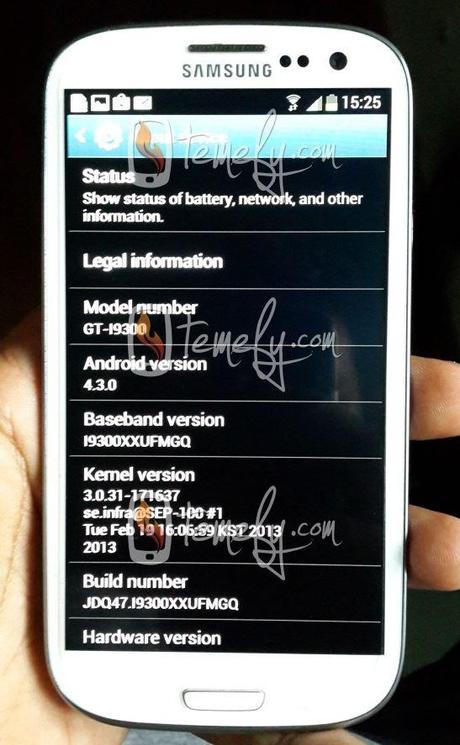 Samsung Galaxy S3 riceverà Android 4.3 saltando la 4.2.2