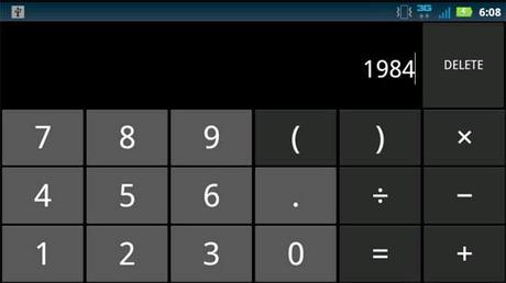Calcolatrice di Android sbaglia le operazioni