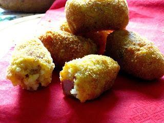 CROCCHETTE DI RISO FREDDO CROCCHETTE DI RISO FREDDO