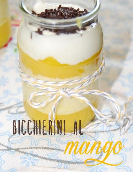 Bicchierini al mango