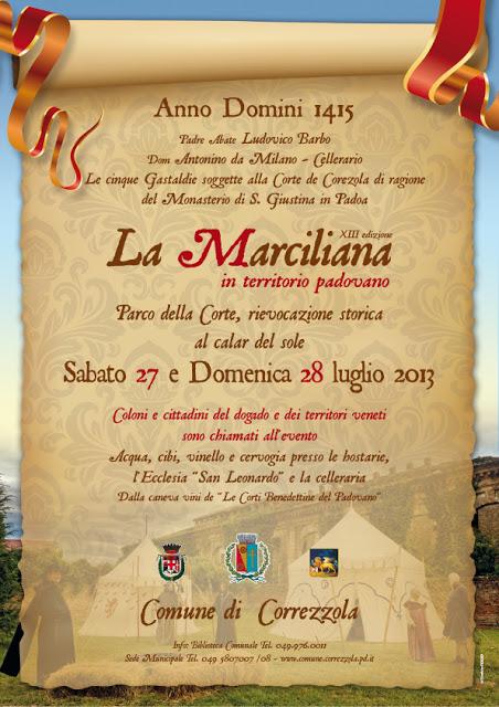 La Marcigliana (o Marciliana): la locandina e il programma