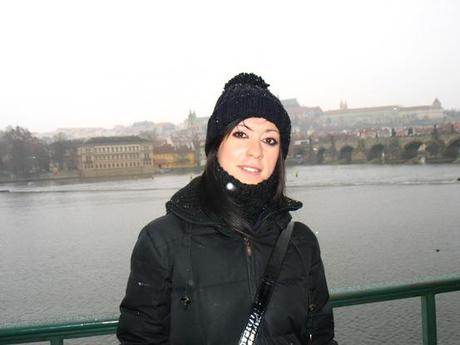 Praga sotto la neve