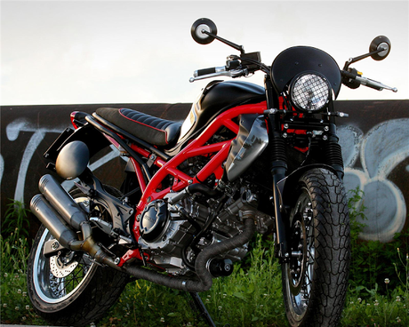 Suzuki Gladius Scrambler by Officine GP Design