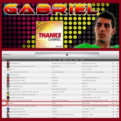 L`ascesa di GABRIEL su iTunes.