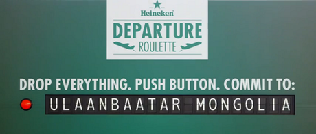 Boarding Roulette by Heineken