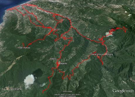 277 km x 5571 mt di dislivello ovvero...il bottino