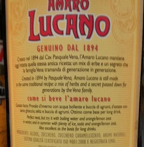 Amaro Lucano, aromi naturali.
