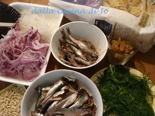 FusillONI in salsa alle sarde