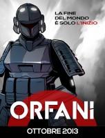 I character poster di Orfani, la prima miniserie a colori della Sergio Bonelli Editore