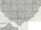 Schemi filet: Sottobottiglia sottobicchieri