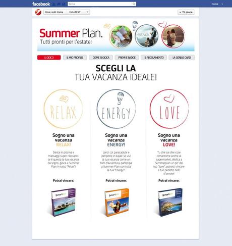 concorso online unicredit summer plan premi smartbox 