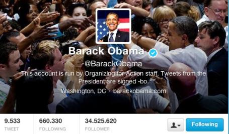 Twitter Barack Obama