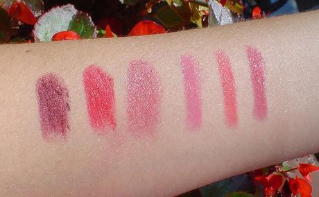 VIVO Cosmetics: ecco gli swatches! (prima parte)