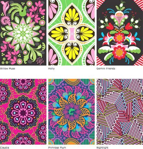 VIVACI E COLORATI PATTERNS NEI DELIZIOSI ARTWORKS DI HANNA WERNING