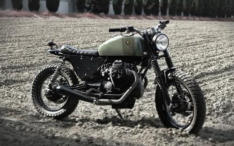 Guzzi 750 Scrambler by Venier Custom