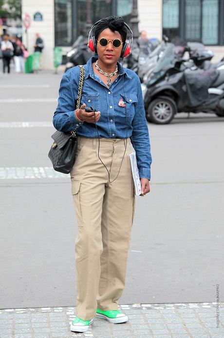 In the Street...Barbara Matthews Von Enger...Dancing, Paris