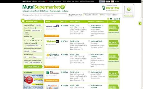 MutuiSupermarket.it, è online la nuova versione del sito