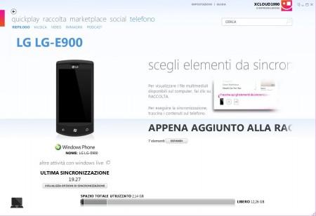 Windows Phone 7 e la sincronizzazione con il PC: Microsoft Zune