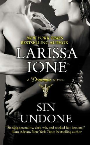 book cover of   Sin Undone    (Demonica, book 5)  by  Larissa Ione