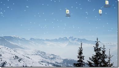 wxsnow thumb wxSnow, la neve che cade sul tuo desktop