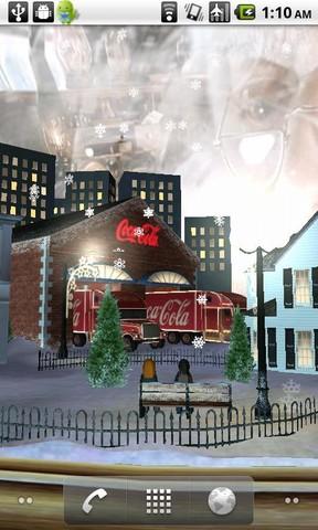 coke screen Live Wallpaper Coca Cola per Android
