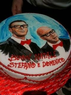 Special Christmas dinner with Dolce & Gabbana